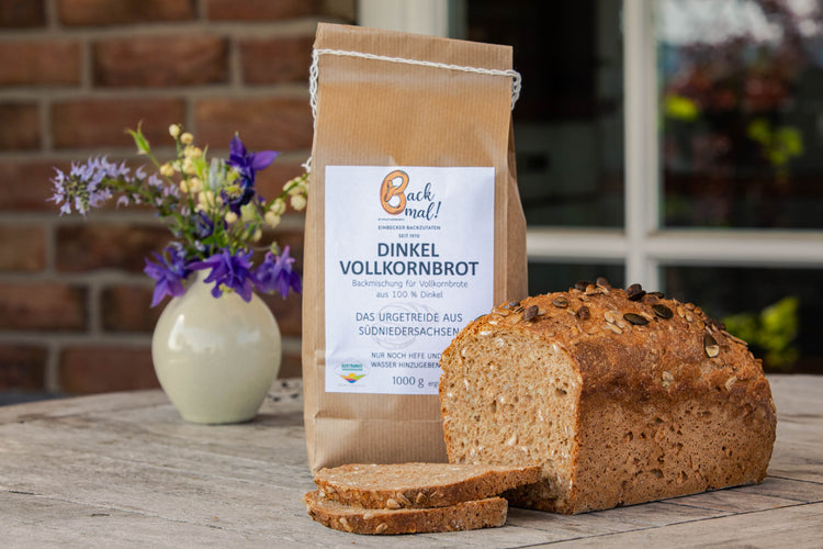 Dinkel Vollkornbrot Backmischung